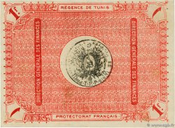 1 Franc TUNESIEN  1919 P.46a fVZ