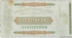 50 Pesos Non émis URUGUAY Montevideo 1872 PS.238r AU