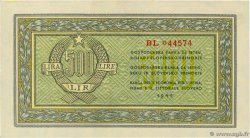 500 Lire JUGOSLAWIEN Fiume 1945 P.R07a fST+