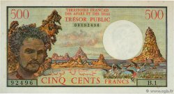 500 Francs FRENCH AFARS AND ISSAS  1975 P.33 UNC-