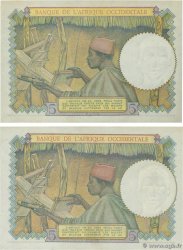 5 Francs Lot FRENCH WEST AFRICA  1942 P.25 UNC-