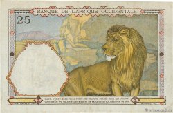 25 Francs FRENCH WEST AFRICA  1942 P.27 VZ