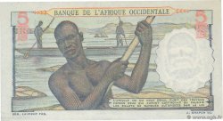 5 Francs FRENCH WEST AFRICA  1948 P.36 SC