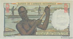 5 Francs FRENCH WEST AFRICA (1895-1958)  1950 P.36 AU+