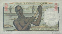 5 Francs FRENCH WEST AFRICA  1951 P.36 UNC-