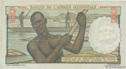 5 Francs FRENCH WEST AFRICA  1953 P.36 UNC-
