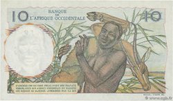 10 Francs FRENCH WEST AFRICA  1946 P.37 fST+
