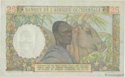 25 Francs FRENCH WEST AFRICA  1951 P.38 VZ+
