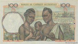100 Francs FRENCH WEST AFRICA  1947 P.40 fST+
