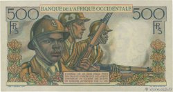 500 Francs FRENCH WEST AFRICA  1950 P.41 UNC-