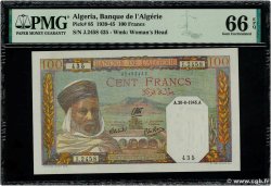 100 Francs ALGÉRIE  1945 P.085 NEUF