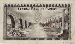 1 Pound CYPRUS  1966 P.43a F+