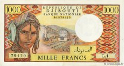 1000 Francs DJIBOUTI  1979 P.37a XF