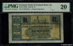 1 Pound SCOTLAND  1926 PS.638a MB