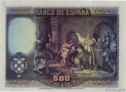 500 Pesetas ESPAÑA  1928 P.077a EBC
