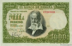 1000 Pesetas ESPAÑA  1951 P.143 EBC