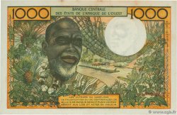 1000 Francs WEST AFRICAN STATES  1971 P.103Ah AU