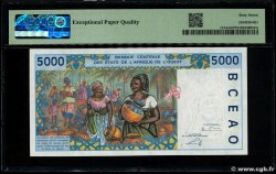 5000 Francs ESTADOS DEL OESTE AFRICANO  2003 P.113Am FDC