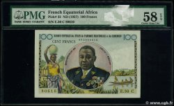 100 Francs EQUATORIAL AFRICAN STATES (FRENCH)  1961 P.01c SC