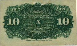 10 Cents ESTADOS UNIDOS DE AMÉRICA  1863 P.115b MBC