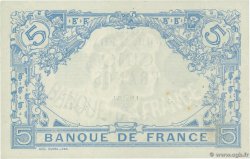 5 Francs BLEU FRANCIA  1912 F.02.07 EBC