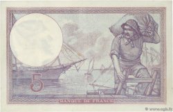 5 Francs FEMME CASQUÉE FRANCE  1921 F.03.05 XF