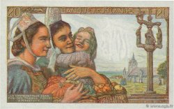 20 Francs PÊCHEUR FRANCE  1948 F.13.12 UNC