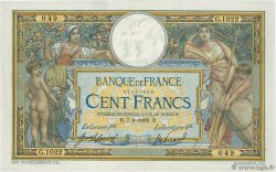 100 Francs LUC OLIVIER MERSON sans LOM FRANCE  1909 F.23.01 TTB+