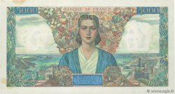 5000 Francs EMPIRE FRANÇAIS FRANCE  1942 F.47.05 XF+