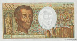 200 Francs MONTESQUIEU FRANCE  1991 F.70.11A87 UNC