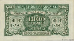 1000 Francs MARIANNE THOMAS DE LA RUE FRANCIA  1945 VF.13.02 MBC+