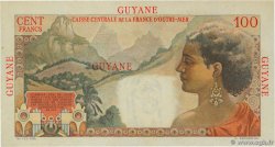 100 Francs La Bourdonnais FRENCH GUIANA  1946 P.23a AU