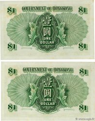 1 Dollar Consécutifs HONGKONG  1958 P.324Ab fST+