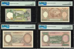 500, 1000, 5000 et 10000 Rupiah Lot INDONÉSIE  1958 P.061, P.064, P101b et P.117 NEUF