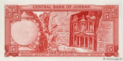 5 Dinars JORDAN  1959 P.15b UNC