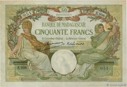 50 Francs MADAGASCAR  1948 P.038 TTB