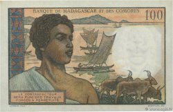 100 Francs MADAGASKAR  1950 P.046a fST+
