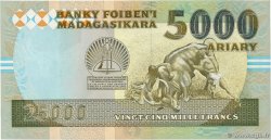 25000 Francs - 5000 Ariary MADAGASCAR  1988 P.074Ab FDC