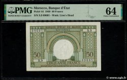 50 Francs MAROC  1949 P.44 pr.NEUF