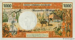 1000 Francs NUOVE EBRIDI  1970 P.20a q.FDC