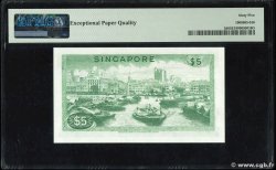 5 Dollars SINGAPORE  1967 P.02d UNC