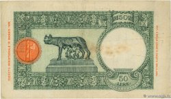 50 Lire ITALIAN EAST AFRICA  1938 P.01a BC+