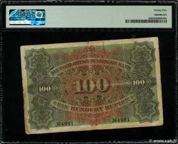 100 Rupien Deutsch Ostafrikanische Bank  1905 P.04 BB
