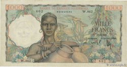 1000 Francs FRENCH WEST AFRICA  1948 P.42