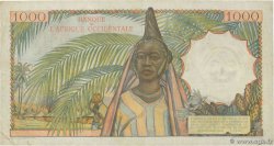 1000 Francs FRENCH WEST AFRICA  1948 P.42 VF