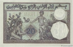 20 Francs ALGERIA  1928 P.078b q.AU