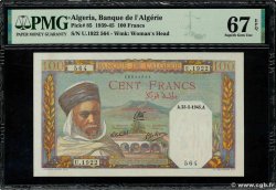 100 Francs ALGERIA  1945 P.085 FDC