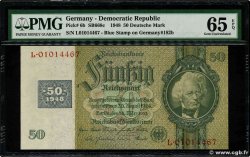 50 Deutsche Mark REPUBBLICA DEMOCRATICA TEDESCA  1948 P.06b FDC