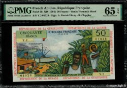 50 Francs FRENCH ANTILLES  1964 P.09b ST