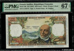 100 Francs FRENCH ANTILLES  1964 P.10b ST